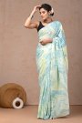 Mulmul Cotton Hand Block Saree