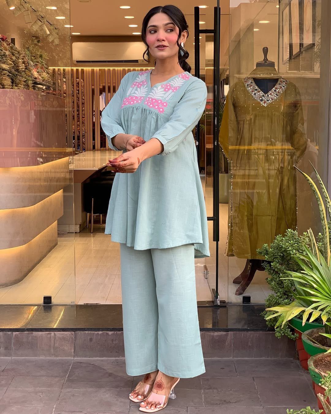 Festival Collection Embroidery Cord Set