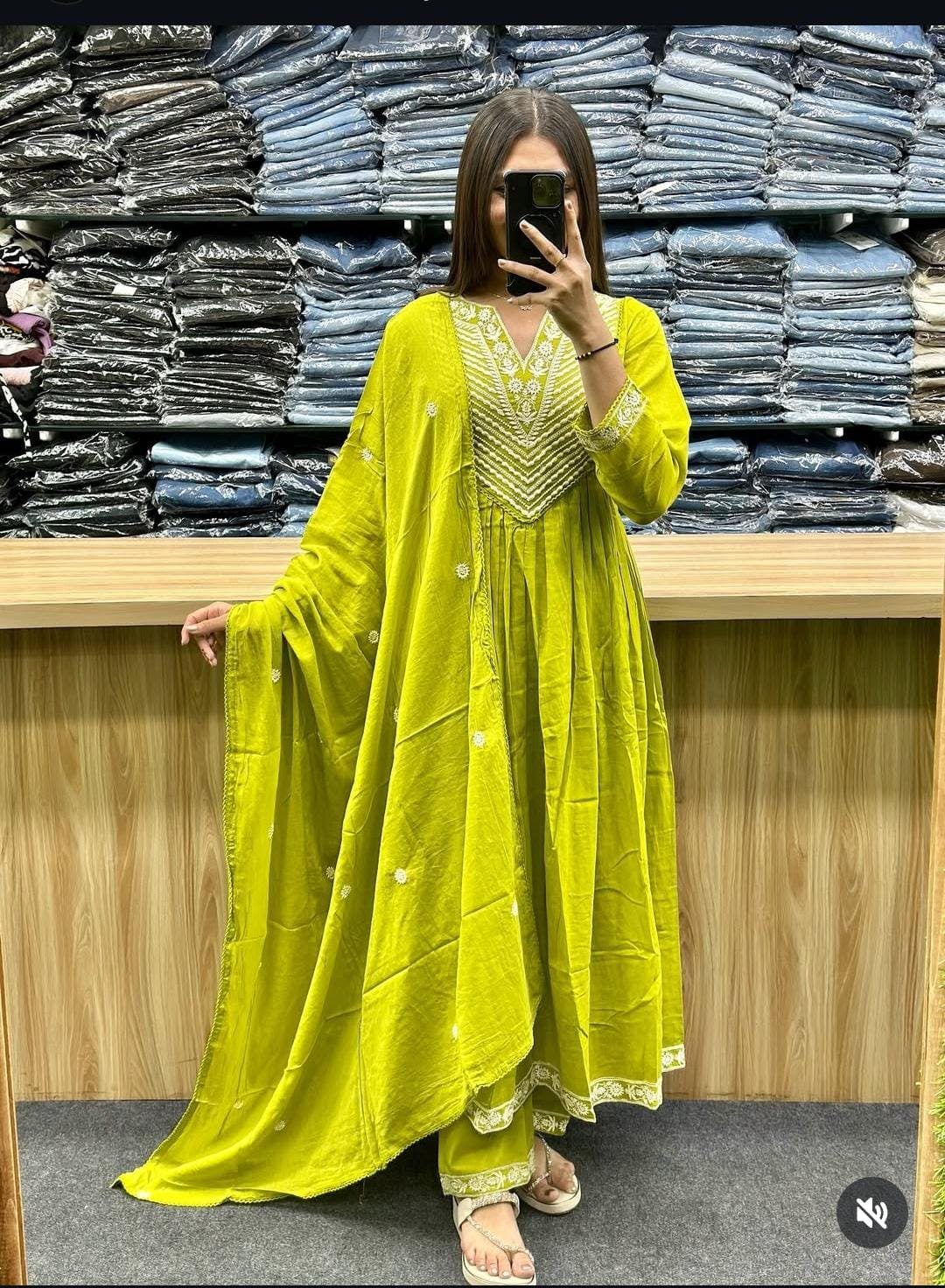 Branded Festive Cotton Embroidery Set