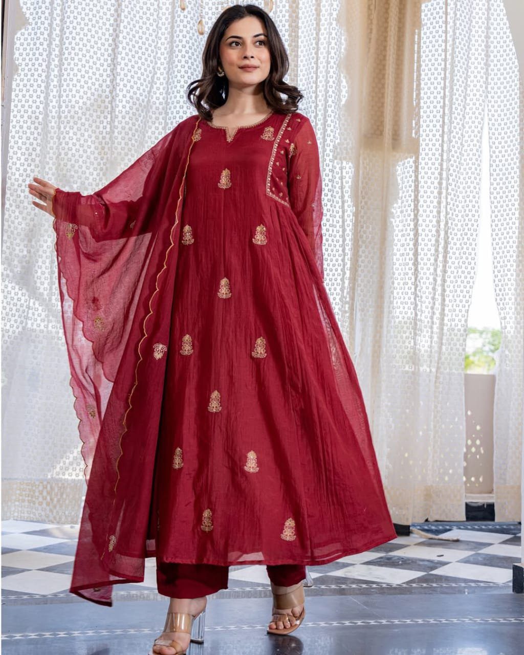 Pankhudi Anarkali Suit Set
