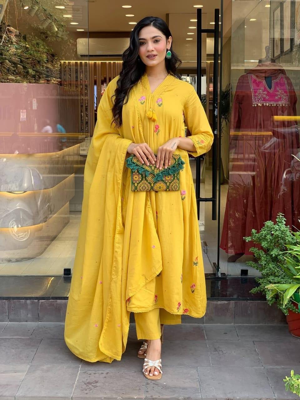 Summer Festive Kurti Set